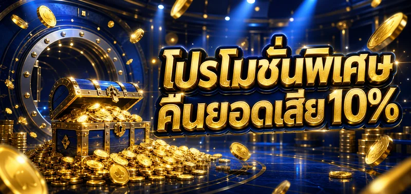 tgax168x โปรโมชั่นพิเศษ คืนยอดเสีย 10%
